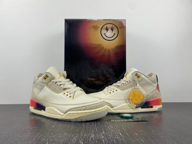 J. Balvin x Air Jordan 3 Retro Medellín Sunset - Image 17