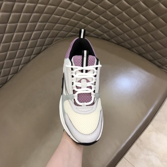 DIOR B22 Sneaker Cream Lavender - Image 3