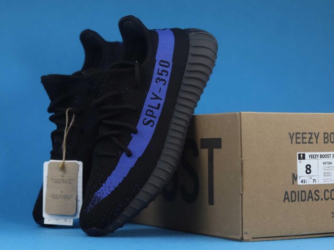 adidas Yeezy Boost 350 V2 Dazzling Blue - Image 6