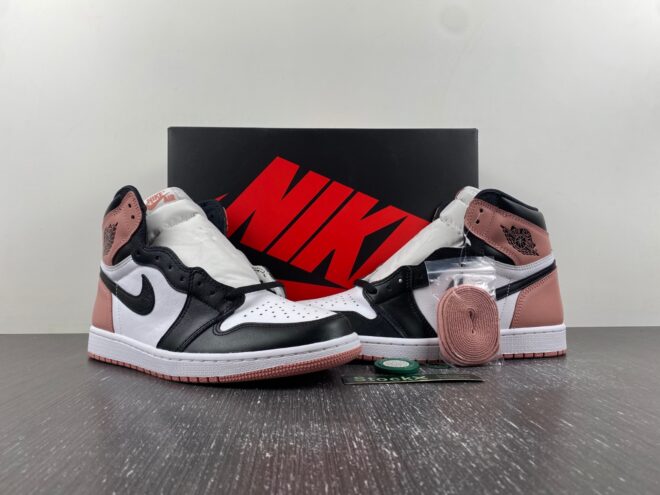 Jordan 1 Retro High Rust Pink - Image 4