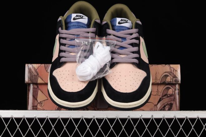 Otomo Katsuhiro x Nike SB Dunk Low Steamboy OST Purple Green - Image 4