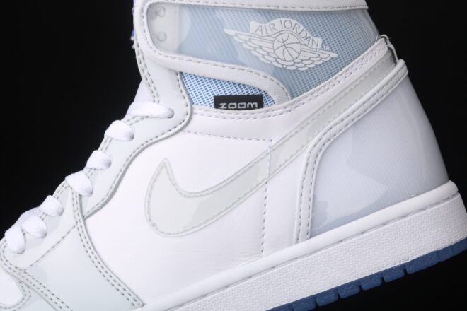 Jordan 1 Retro High, Zoom White Racer Blue - Image 4