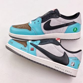 Replica Travis Scott x Air Jordan 1 Low Russian||||||||