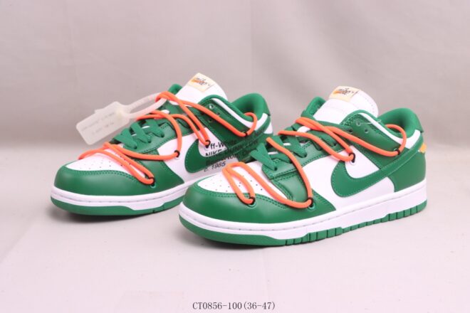 Nike Dunk Low Off-White Pine Green - Image 3