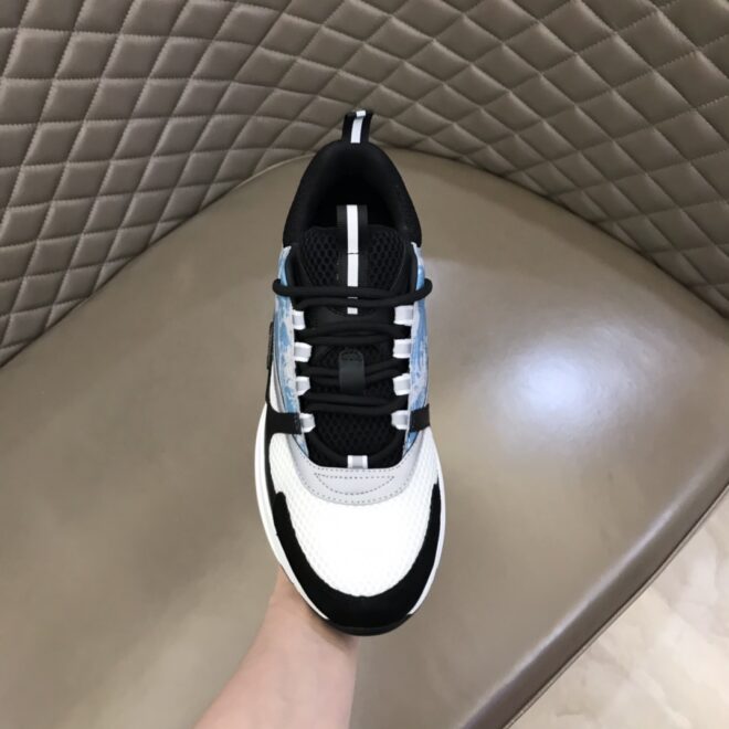 DIOR B22 Sneaker Blue Reflective - Image 4