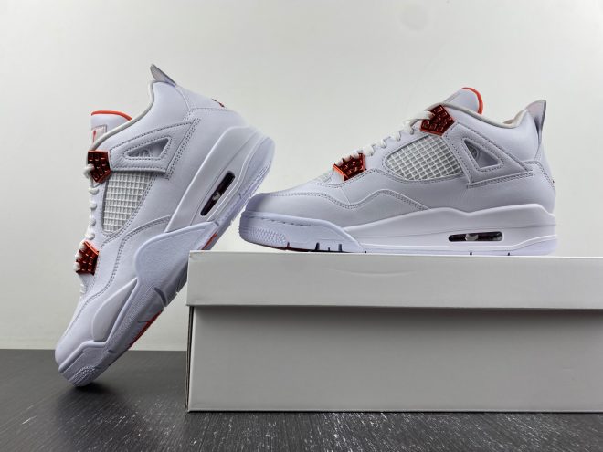 Air Jordan 4 Retro Metallic Orange - Image 8