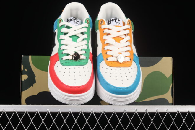 A Bathing Ape Bape STA Low Tokyo Multi - Image 4