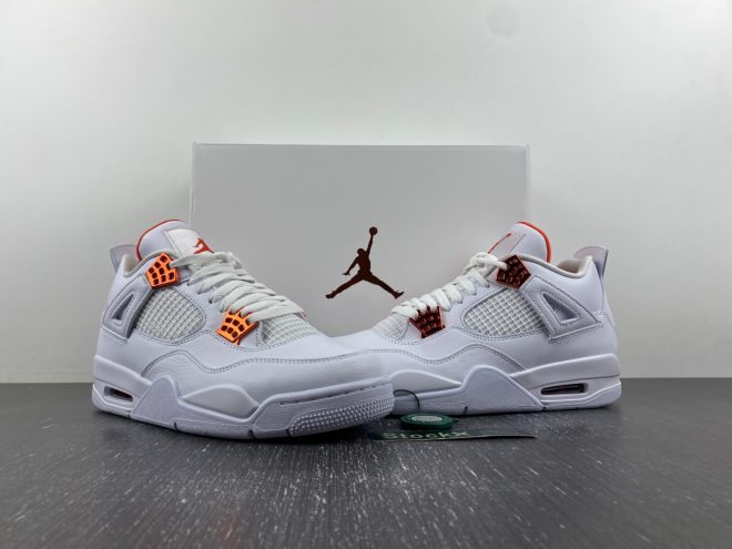 Air Jordan 4 Retro Metallic Orange - Image 6