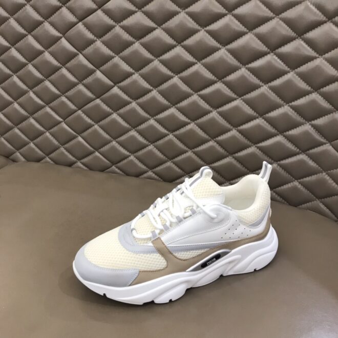 DIOR B22 Sneaker Cream Beige White - Image 6