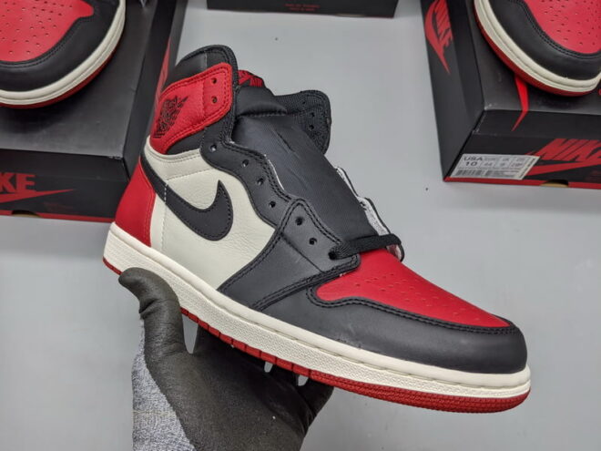 Jordan 1 Retro High Bred Toe - Image 7