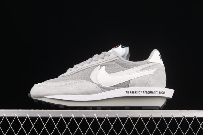 Nike LD Waffle SF, Sacai Fragment Grey - Image 7