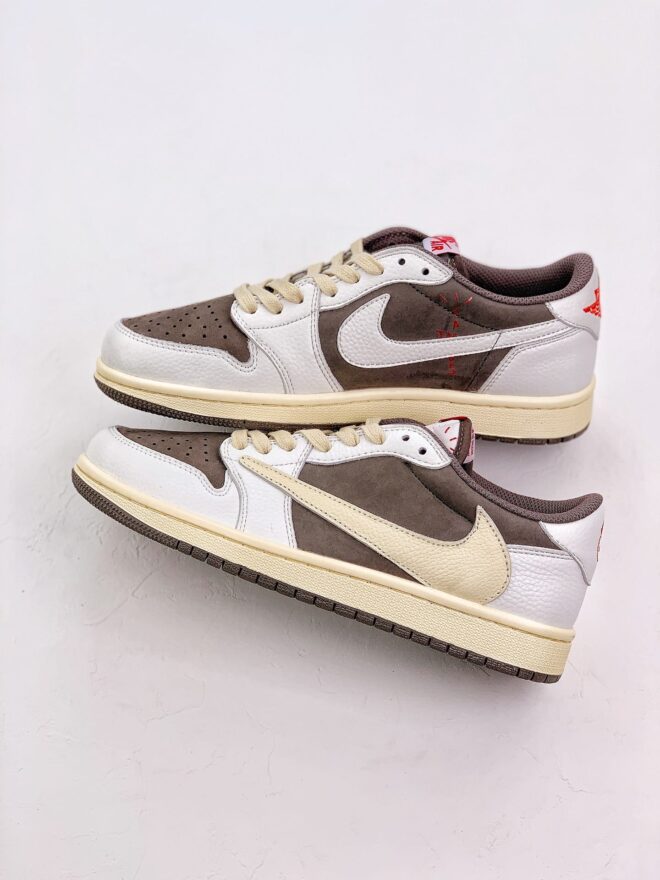 Travis Scott Reverse Mocha AJ1 Low Extended Size - Image 5