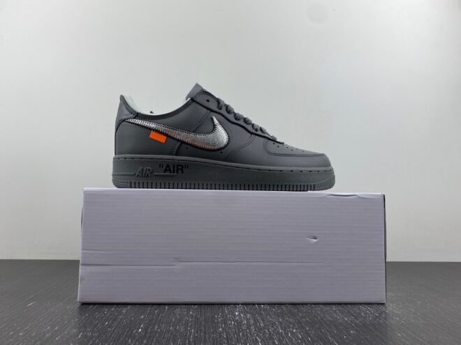 Nike x Off-White Air Force 1 Ghost Grey - Image 9