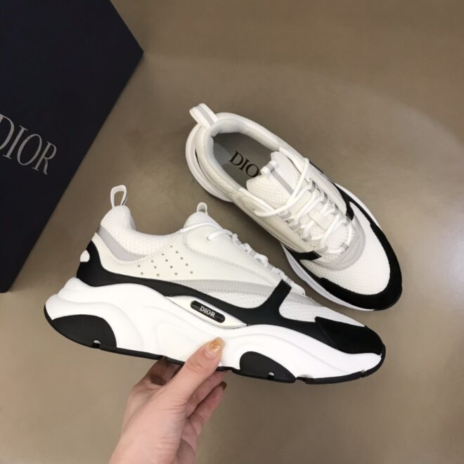 DIOR B22 Sneaker White Black - Image 4