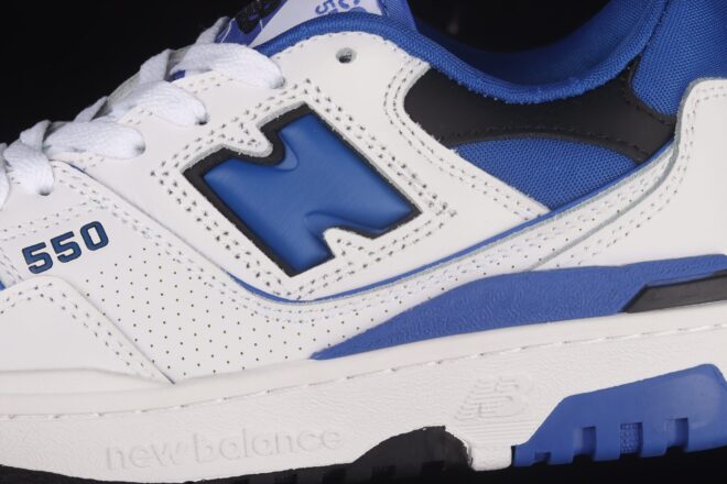 New Balance 550, White Blue - Image 8