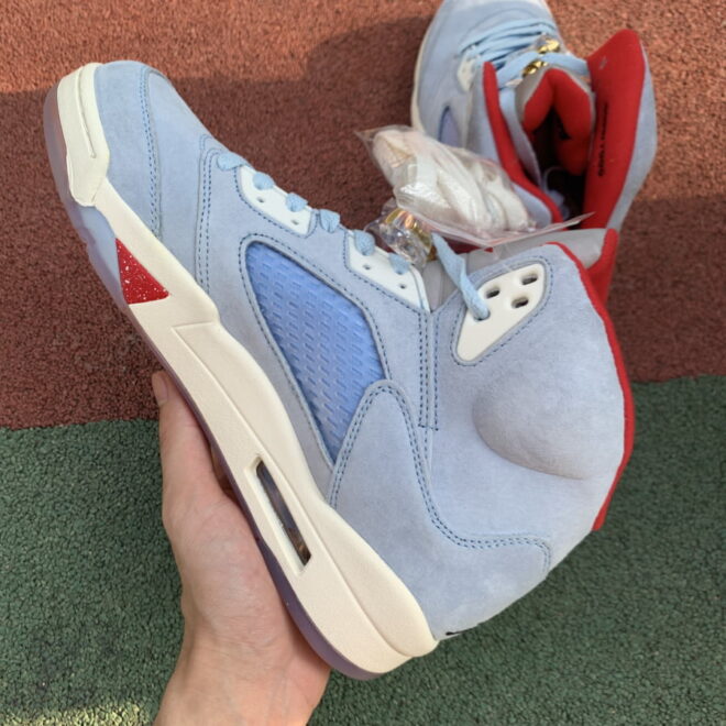 Air Jordan 5 Retro Trophy Room Ice Blue - Image 4