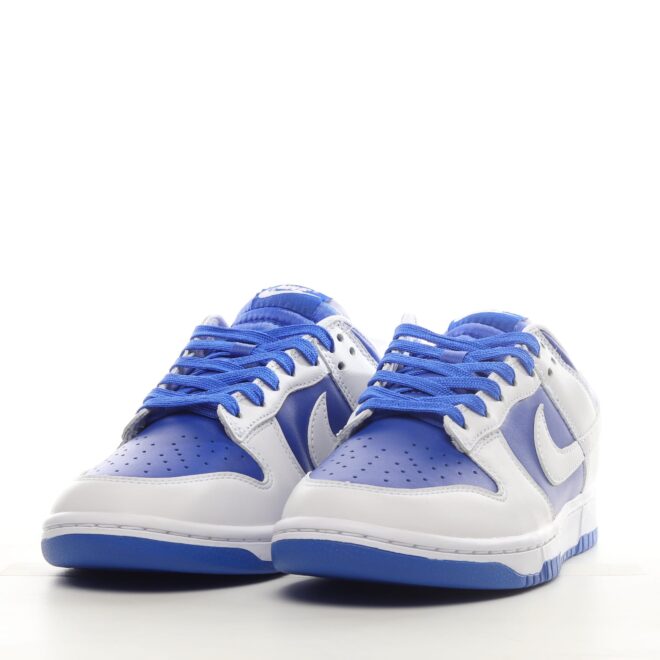 Nike Dunk Low Racer Blue White - Image 5