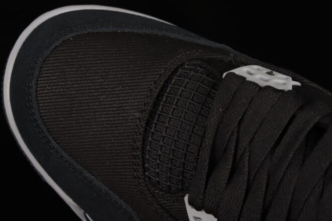 Air Jordan 4 Black Canvas - Image 7