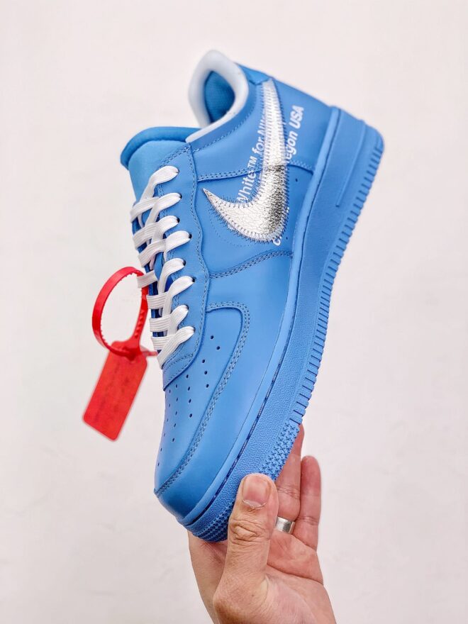 Nike Air Force 1 Low Off-White MCA University Blue - Image 4