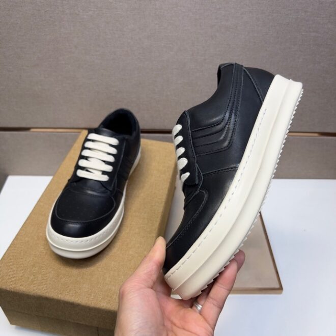 Rick Owens Low Sneakers Black - Image 2