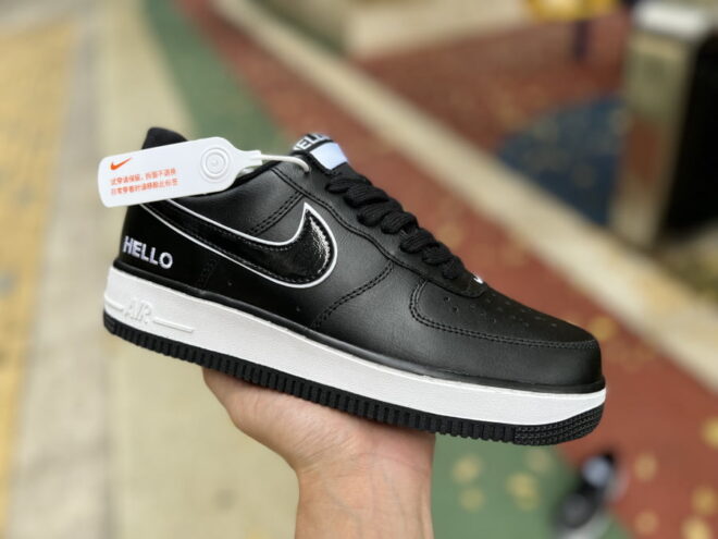 Nike Air Force 1 Low '07 LX Hello Black - Image 5