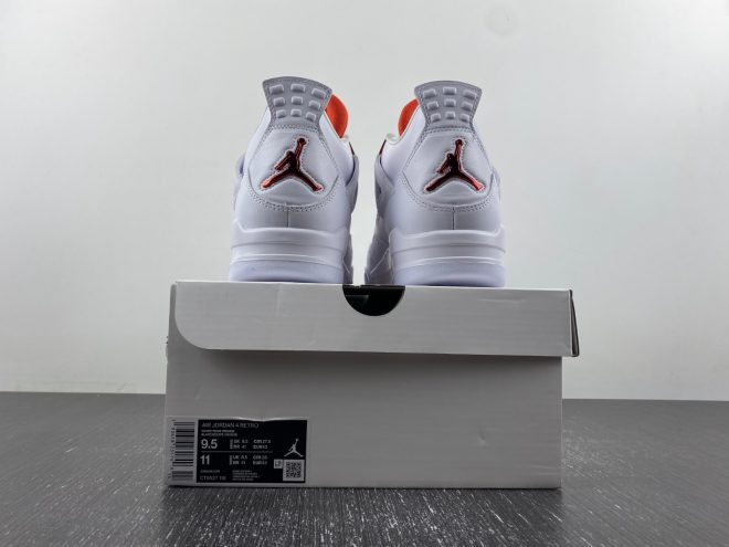 Air Jordan 4 Retro Metallic Orange - Image 10