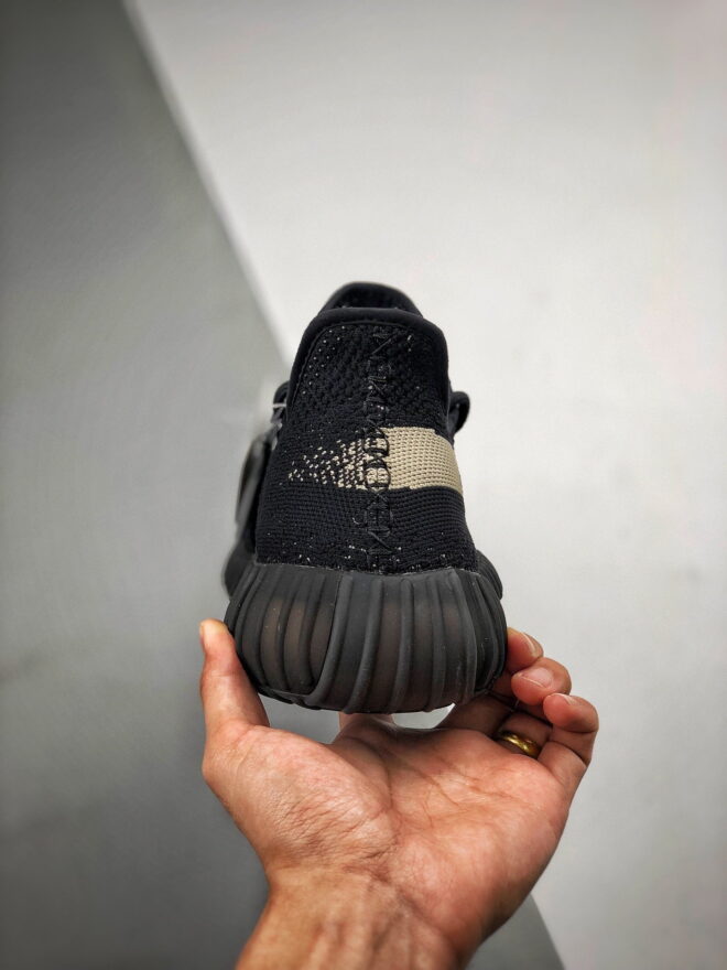 Adidas Yeezy Boost 350 V2 Core Black White - Image 6