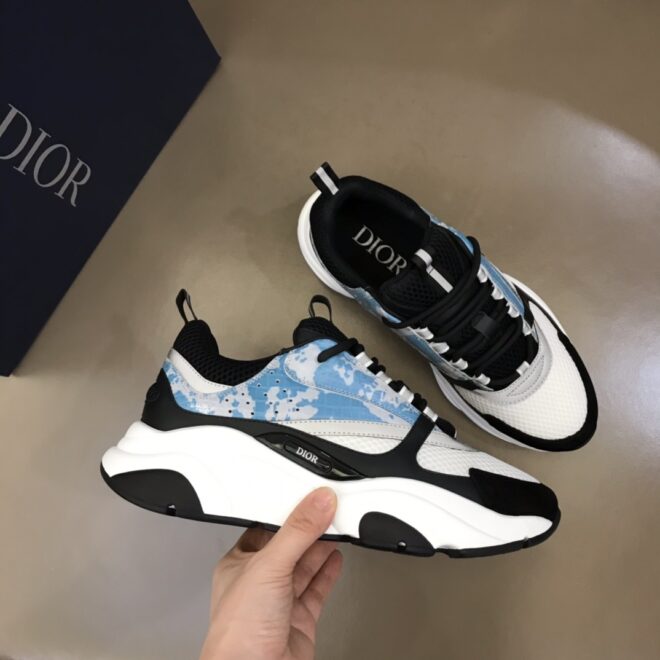 DIOR B22 Sneaker Blue Reflective - Image 6