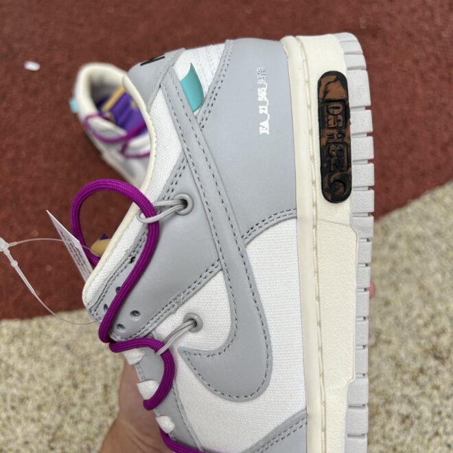 Off White Nike Dunk Low Lot 28 - Image 5