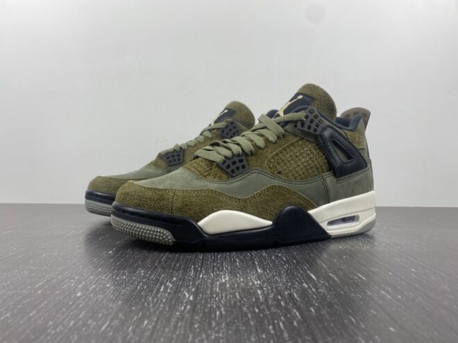 Air Jordan 4 Craft Medium Olive - Image 3