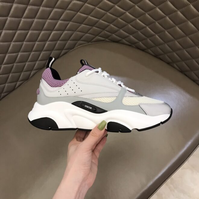 DIOR B22 Sneaker Cream Lavender - Image 4