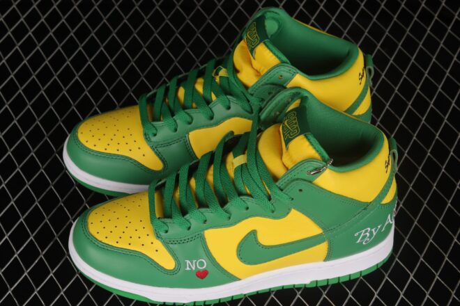 Nike SB Dunk High, Supreme By Any Means Brazil - Image 3