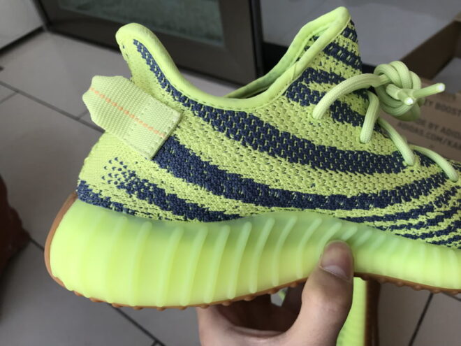 Adidas Yeezy Boost 350 V2 Semi Frozen Yellow - Image 7