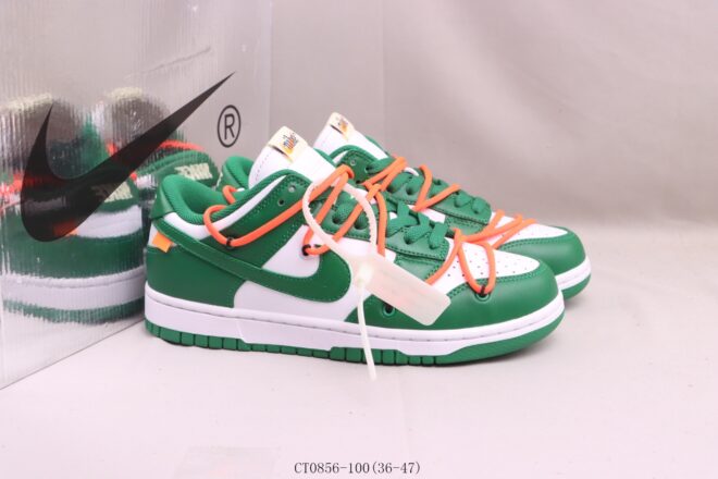 Nike Dunk Low Off-White Pine Green - Image 6