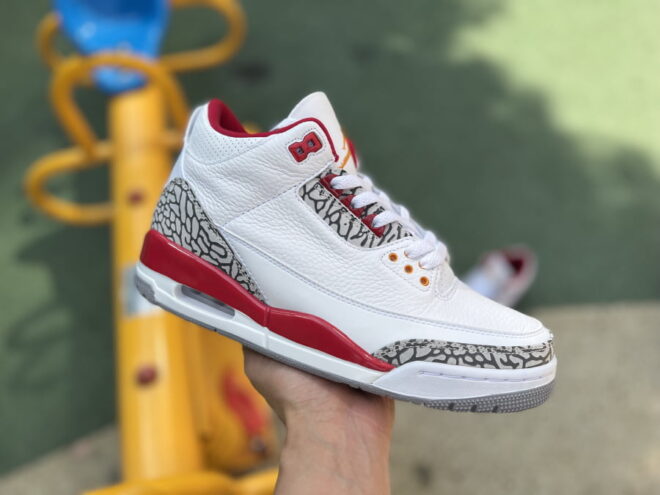 Air Jordan 3 Retro Cardinal Red - Image 5