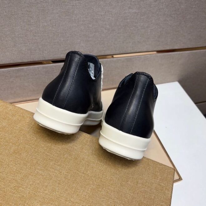 Rick Owens Low Sneakers Black 02 - Image 3