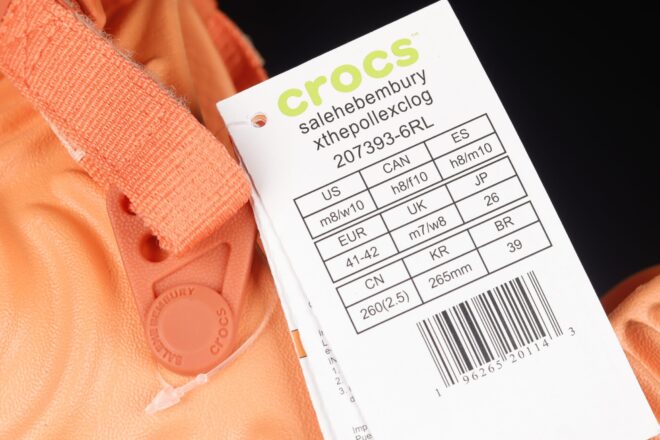 Salehe Bembury x Crocs Polle x Clog “Orange” - Image 12