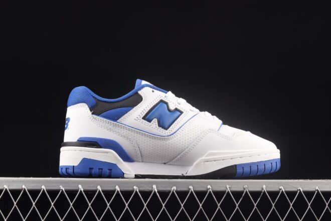 New Balance 550, White Blue - Image 3