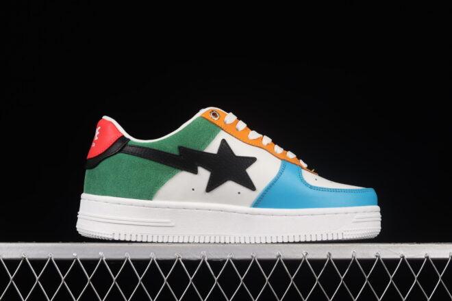 A Bathing Ape Bape STA Low Tokyo Multi - Image 8