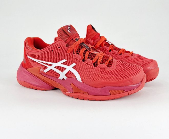 ASICS Court FF 3 Novak Rust / White - Image 4