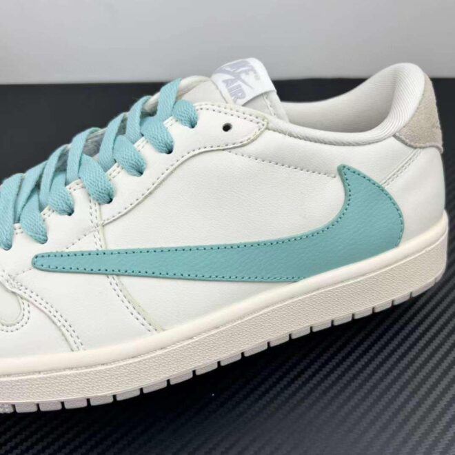 Travis Scott x Air Jordan 1 Low Cream Tiffany - Image 9