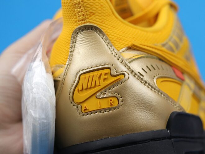 Nike Air Rubber Dunk OFW University Gold - Image 5