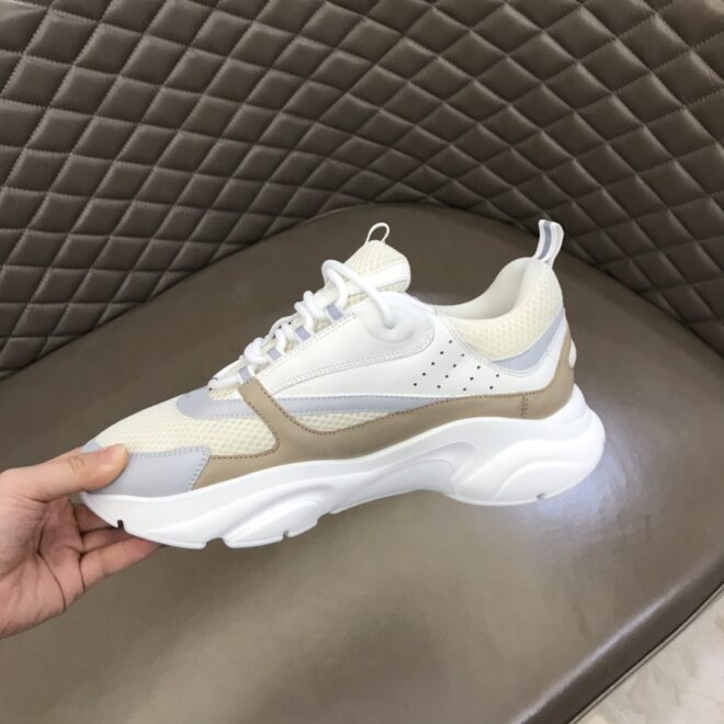 DIOR B22 Sneaker Cream Beige White - Image 7