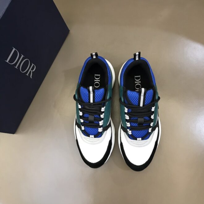 DIOR B22 Sneaker Blue Deep Green - Image 4