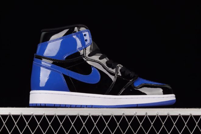 Air Jordan 1 Retro High OG 'Patent Royal - Image 8