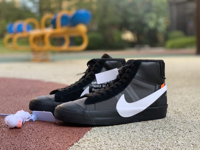 Nike Blazer Mid Off-White Grim Reaper Extended Size - Image 5