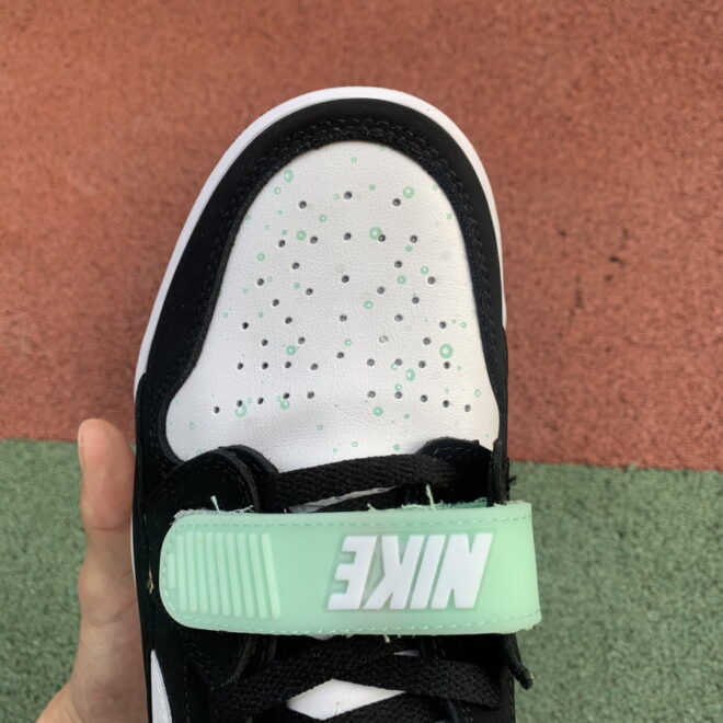 Jordan Legacy 312 Low Black White Teal Tint - Image 6