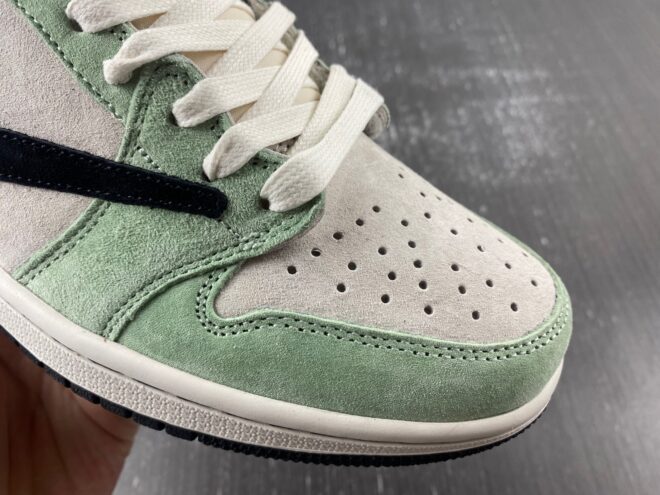 Travis Scott x Air Jordan 1 Green Black - Image 10