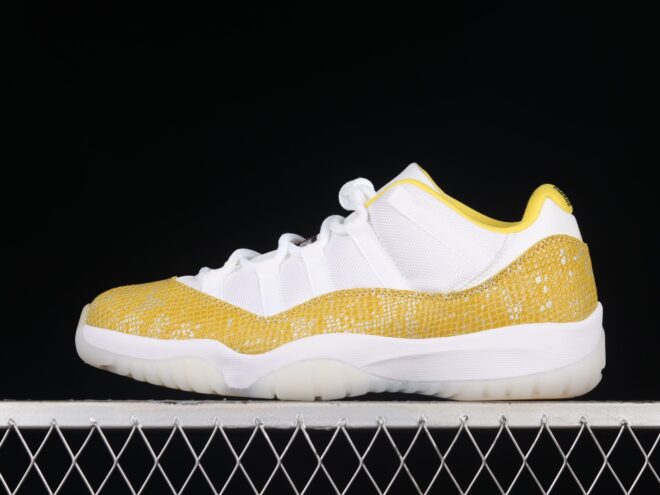 Air Jordan 11 Low Yellow Snakeskin - Image 10