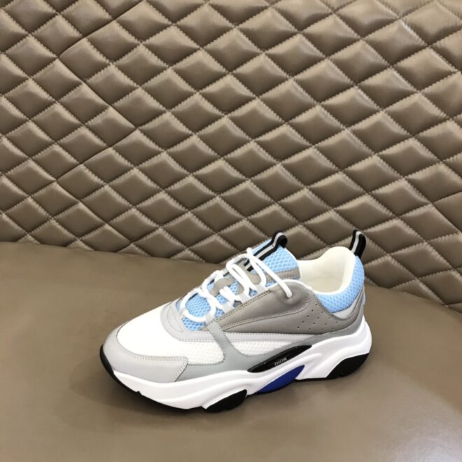 DIOR B22 Sneaker White Blue - Image 4